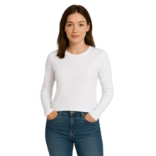 Kit 4 Women's Thermal Plush Cold Winter Blouses S To XL - 彩色 - 查看 4