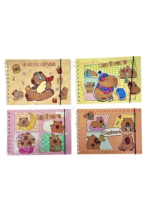 Capybara Coloring Book, 48 Sheets, 180g, Holographic Acetate - Modelo 8 - View 2