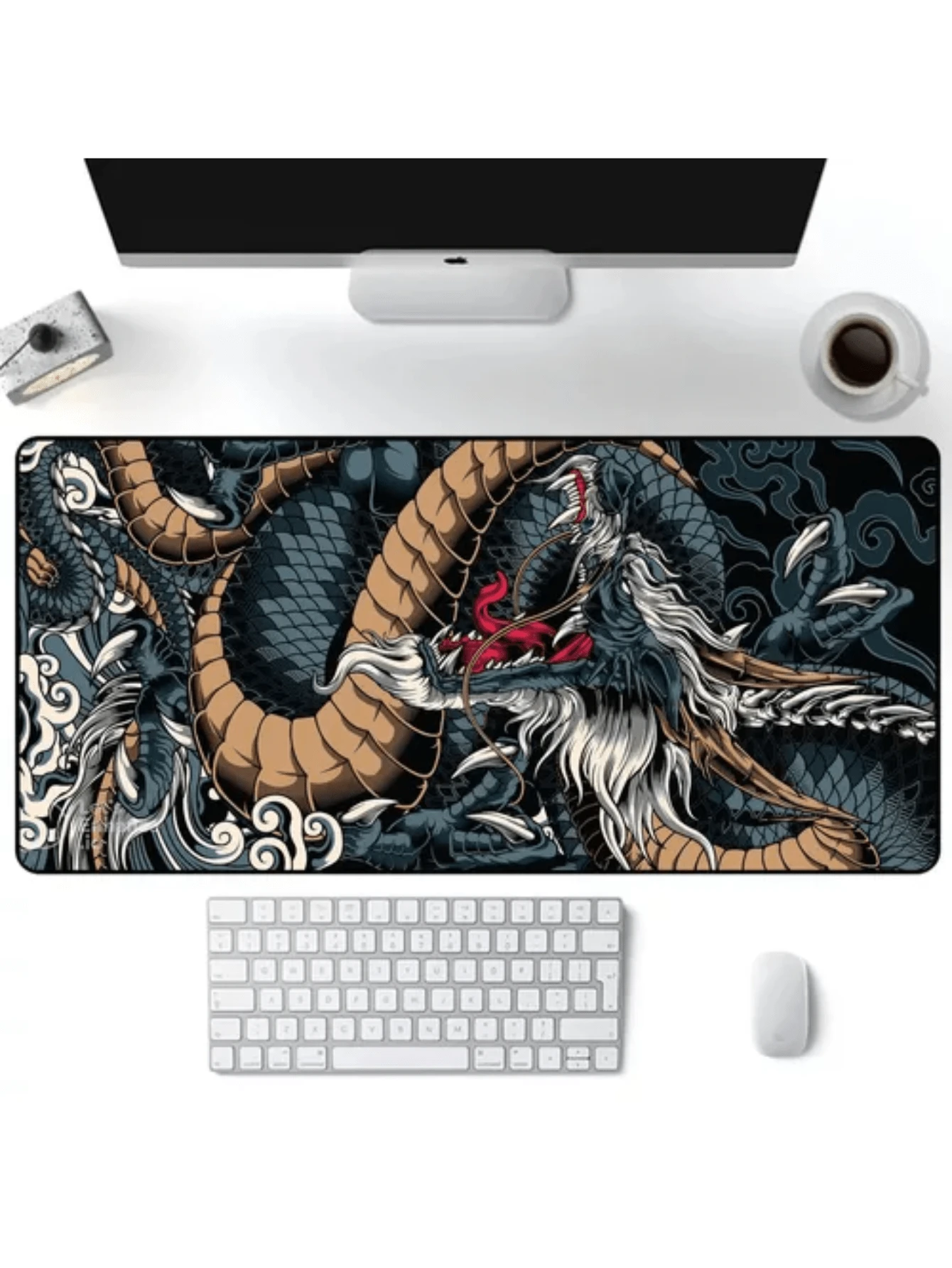 Professional Speed Gamer Mouse Pad 70X30 Large - 藍色 - 查看 1