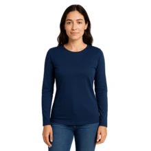 Kit 4 Women's Thermal Plush Cold Winter Blouses S To XL - 彩色 - 查看 2
