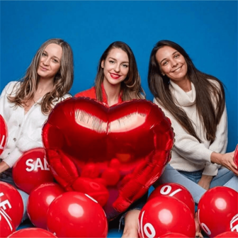 5pcs/10pcs, 18" Red Heart Shaped Foil Balloons, Suitable For Valentine's Day, Birthday Party Decoration, Wedding Decoration, Engagement, Holiday Decor, Creative Small Gift, Birthday Party Supplies, Party Decorations