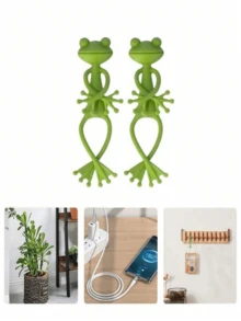 Frog Plant Stand With Movable Limbs, Suitable For Potted Plants, Succulents, Small Green Plants, Frog Plant Stand, Suitable For Living Room, Balcony, Study, Office Decoration Mother's Day/Birthday Gift - Green - View 10