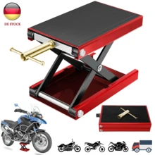 Motorradheber 500 kg Motorradhebebühne Montagebock Motorrad Hebebühne Heber - Rot - Übersicht 1