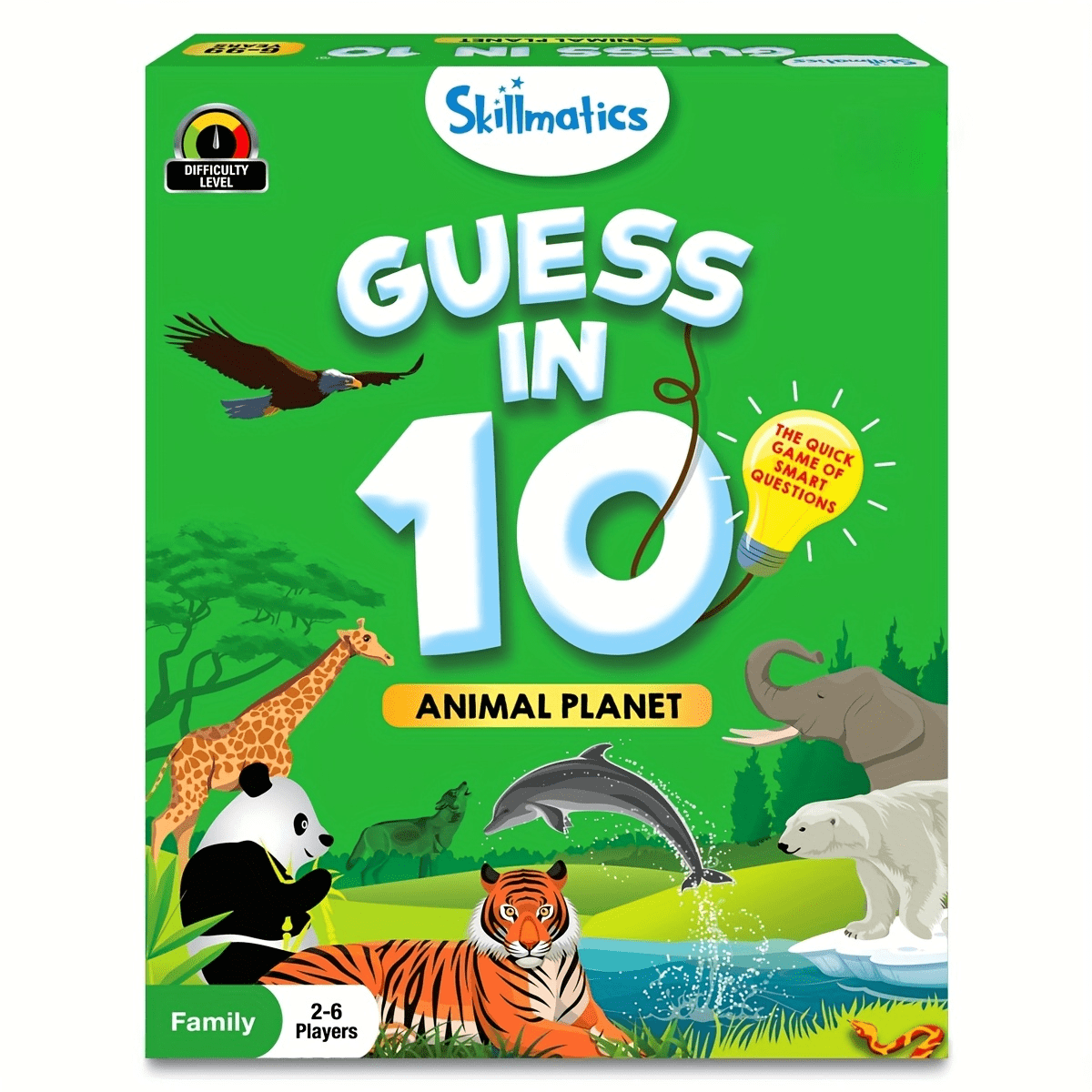 Card Game, Great For Families Who Love Animals, Trivia Game, Travel Game, Fun Party Game, Game Night,