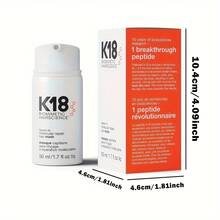 3PACK K18 Leave In Molecular Hair Mask, Repairs Dry Or Damaged Hair, Reverses Hair Damage Caused By Bleaching, Dyeing, Chemical Services, And Heat 50ml - 3件裝 - 查看 7