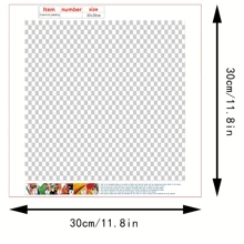 1 peça Kit de Pintura de Diamante 5D - Inclui cristais com formato especial, tela sem moldura, decoração para casa e escritório, hobby artesanal relaxante, 29,97x29,97cm