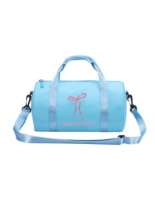 This Personalized Dance Bag Can Be Printed With Your Name, Making It An Ideal Choice For Dance, Sports, Latin Dance, And Various Occasions. Its Large Capacity Allows It To Be Used As Both A Shoulder Bag And A Travel Bag, Making It Practical And Convenient For Daily Use. It Also Makes An Ideal Gift For Friends And Family. - Blue - View 9