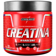 Creatina Monohidratada Hardcore 300g Pura Original Integralmedica