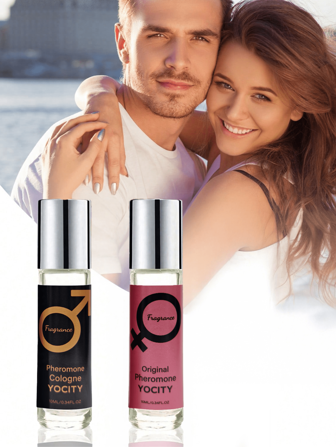 1PC 10ml Essential Oil Roller, Unisex, Rose, Lavender, Sandalwood And Musk Scent, Suitable For Daily Use And Dating, An Ideal Gift For Her/Him,Two Models Are Randomly Shipped