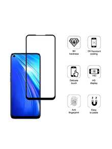3 Packs Of Realme HD Clarity Anti-Scratch Tempered Glass Screen Protectors, Full Coverage, Bubble Free. Anti-Scratch, Shatterproof, Tempered Glass Screen Protector. Suitable For Friends/Family/Girlfriend. Gift For Birthday, Family, Friends Phone Screen Protector, Phone Accessories - Clear - View 4