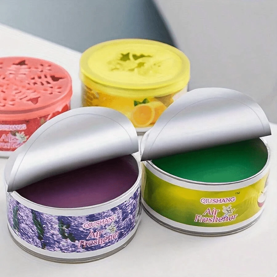 1pc/2pcs Air Freshener Aromatherapy,Classic Scents, Air Freshener Solid Aromatherapy, Toilet Deodorant, Bedroom Toilet Long-Lasting Solid Aromatherapy Cream, Home/Room Decoration/Car/Desktop Decoration, Aromatherapy Gifts