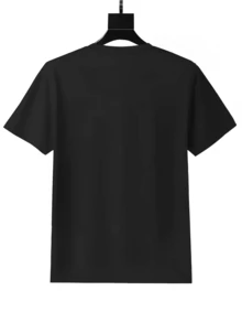 Homies T-Shirt 100% Cotton, Soft & Comfortable Gift For Men, Women, Family & Friends - 220g - Black - View 2