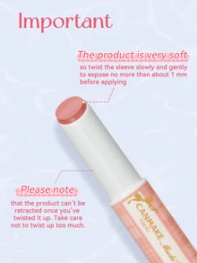 Canmake Muchi Puru Tint #(07 Fruit Au Lait) 毕业生日假期夏季秋季 Y2K 时尚女性化妆化妆品派对海滩旅行露营户外学校校园旅行节日装饰礼物角色扮演最佳色彩魅力氛围