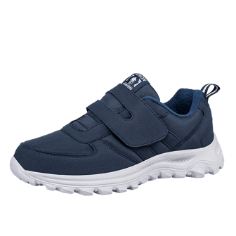 Zapatos deportivos cómodos y ligeros de punta redonda para hombre, con horma ensanchada y alargada, para otoño/invierno