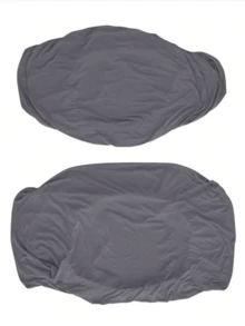 1Set(2pcs) Non-Slip Elastic Milk Silk Fabric Various Solid Colors Are Available RV Sofa Cover Pet Anti-Dirty And Dustproof RV Sofa Retractable Camper Dining Chair Cushion Cover, Made Of Spandex Fabric, Suitable For Outdoor Sofas, Restaurant Seats, Benches And Backrests Decorative Cover Spring, Summer, Autumn And Winter Four Seasons - Multicolor - View 10
