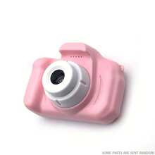 Christmas Decoration 1PC Mini Camera Waterproof 1080P HD Screen Camera Video Toy 8 Million Pixel Cartoon Cute Camera Outdoor Photography Toy Birthday Gift