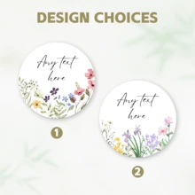 Nhãn dán hoa dại tùy chỉnh 4-26cm, nhãn dán cá nhân hóa chống thấm nước cho tiệc tắm em bé, đám cưới, tiệc độc thân, tiệc cô dâu, sinh nhật, lễ rửa tội và các dịp khác, nhãn dán hoa, nhãn dán cảm ơn, nhãn dán kẹo bánh quy, nhãn dán túi quà tùy chỉnh, hoạt động thủ công, trang trí nhà cửa, nhãn cá nhân hóa, tình yêu vĩnh cửu, tranh màu nước thực vật. - Có thể ghi mờ - Xem 3