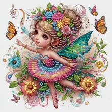 1 peça Kit de Pintura de Diamante 5D - Cristais de Forma Especial em Parte, Tela sem Moldura, Decoração para Casa e Escritório, Hobby Artesanal Relaxante, 29,97x29,97 cm