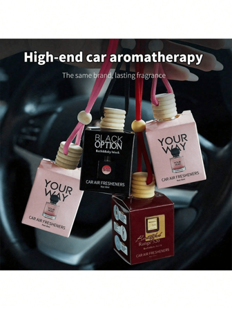 FORMBO 1 pièce de 8ml Diffuseur de parfum d'aromathérapie pour voiture, pendentif rafraîchisseur d'air pour voiture, diffuseur d'air mignon pour voiture, rafraîchisseur d'air longue durée pour voiture, rafraîchisseur de voiture pour femme, élimination des odeurs longue durée, fournitures pour la Saint-Valentin, cadeau de la Saint-Valentin, fournitures de mariage