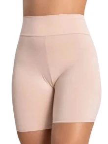 Compression Shorts Second Skin Anagua No Marks Women's Intimate Shorts Bermuda Petticoat Second Skin Polyamide - 米色 - 查看 1