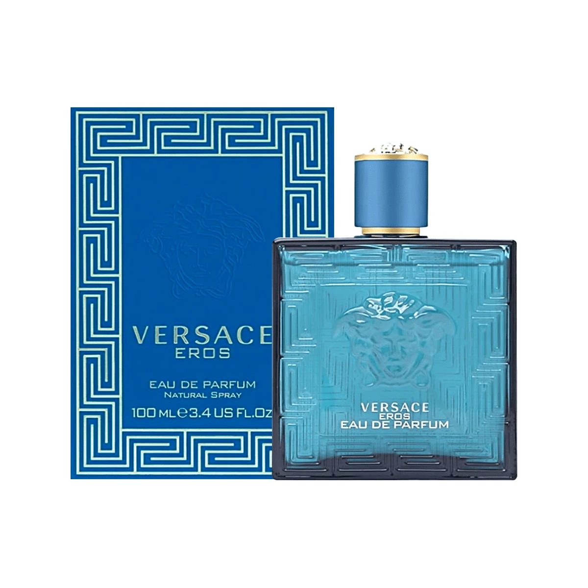 Versace Eros 男士淡香水喷雾 EDP 香水 1oz/30ml 1.7oz/50ml 3.4oz/100ml 6.7oz/200ml 持久留香 男友 丈夫 父亲 兄弟 生日 毕业派对 旅行 露营 户外 学校 校园旅行 节日 周年纪念 秋季 万圣节 秋季造型 庄严奢华 轻松优雅 SimpleLuxe - EDP - 查看 1