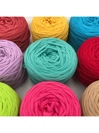 1 批纱线，适用于 T 恤、机织面料、针织纱，用于钩编和编织包、枕头、玩偶、手工钩编项目