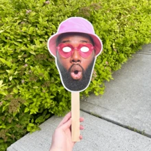 Photo Face Masks Birthday Party Decorations Personalised Fan Face Cutout Head On A Stick Cut Out Funny Face Mask,Personalized Big Head Cutout On A Stick Custom Face Cutout Party Decor Accessories Upload Photo Image For Birthday, Weddings - Multicolor - View 7