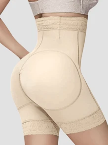 1 PC Women Fajas Tummy Control Shapewear Bottoms,High-Waisted Abdominal Control Shorts , Butt Lifting Panties ,Firm Waist And Lift Buttocks,Black Leggings,Suitable For Various Occasions