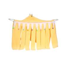 ITANDME Abnehmbare bequeme Hängematte/Versteck für Hamster, gemütliches Waldeckenhaus für Meerschweinchen, Igel, Kaninchen, Frettchen, Eichhörnchen