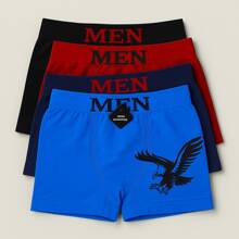 Kit Cueca Men Boxer Sem Costura Conforto Premium Maciez Contínua Praticidade Alta Absorção Flexibilidade Respirável Dia dos Pais