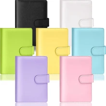 A Macaron Loose Leaf Notebook With Zipper Storage, Notebook, Savings Bill Storage Bag, Equipped With 6 Cash Envelopes, Used For Students To Store Stationery Such As Pens, Rulers, Home Storage Cards, Documents, Office Storage Receipts, School Supplies,Back To School