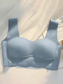 3pcs/Set Seamless Wire-Free Sports Bralette For Small Bust, Lift And Support, Removable Cups, Thin Soft Padding, Non-Slip