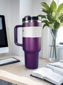 Sanrio 2025 Nouveau 1 pièce 40 oz 304 Tasse isotherme en acier inoxydable double paroi, gardant les boissons chauds/froids, tasse de voyage portable, tasse à café glacé, un excellent cadeau pour le camping en plein air, les voyages et l'hydratation à la maison