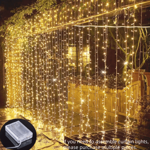 [LED Fairy Lights] 80/40/20 LED Fairy Lights Multicolor String Lights, Suitable For Christmas And Halloween - Battery Powered, Suitable For Trees, Fireplaces And Party Decorations, Perfect For Holidays, Birthdays, Weddings And Festive Atmospheres (Batteries Not Included), Decor Lights