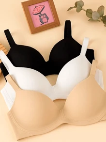 Plain Lingerie Top Bra - Assorted Colors