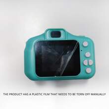 Christmas Decoration 1PC Mini Camera Waterproof 1080P HD Screen Camera Video Toy 8 Million Pixel Cartoon Cute Camera Outdoor Photography Toy Birthday Gift