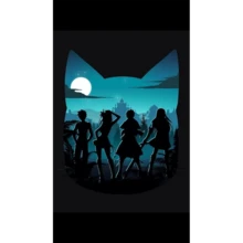 1/3 件墙面艺术海报可选框架流行优质日本动漫墙面艺术妖精的尾巴纳兹帆布海报适用于可爱房间装饰高品质家居装饰画 - 彩色 - 查看 65