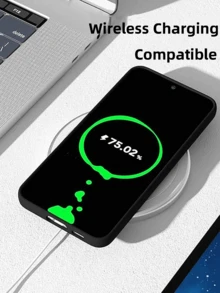 2 películas protetoras de tela de alta definição antirriscos com reconhecimento de impressão digital, compatíveis com celulares Galaxy; 1 capa de celular em TPU, compatível com celulares Galaxy, macia, absorvente de impacto, à prova d'água e resistente a quedas. Versão internacional, não a versão nacional. - 2+1 - Ver 9