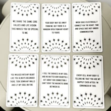 1pc Tarot Cards Board Game, Oracle Cards, Twin Flame Truth Divination Cards, Suitable For Family Gathering And Entertainment - Multicolor - View 2