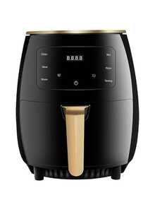 Freidora de Aire con Antiadherente 6L 2400W -Negra, 8 programas automáticos, Display Digital,Ventana transparente,Reserva con un clic,Pantalla Tactil,Antiadherente,para freír,asary hornear - Tipo de Enchufe A USA (110-127V) - Ver 1