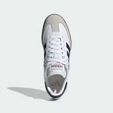 Adidas Originals Adidas Samba OG Premium Sneakers, Timeless Retro Trainers In Fall Tones, Leather & Suede Construction, Low-Top Casual Sneaker For Outdoor, Sports, Sambas For School And Work, Daily Shoes For Skate Outfit - 白色/橡膠色/金色 - 查看 9