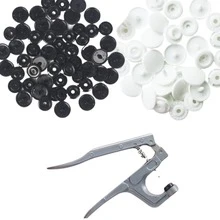 200 Bộ Nút Bấm, Kích Thước 20 T5 Nhựa Nhựa Nút Bấm Cho Quần Áo Thủ Công, Cho Quần, Quần Áo, Dự Án Thủ Công Tự Làm - Nhiều màu - Xem 4