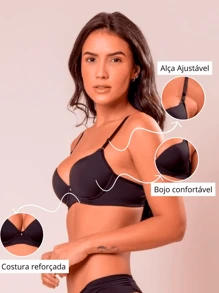 Plain Lingerie Top Bra - Assorted Colors