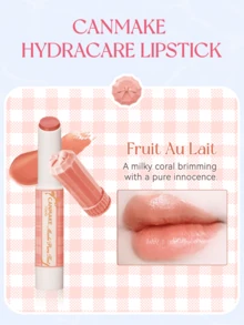 Canmake Muchi Puru Tint #(07 Fruit Au Lait) 毕业生日假期夏季秋季 Y2K 时尚女性化妆化妆品派对海滩旅行露营户外学校校园旅行节日装饰礼物角色扮演最佳色彩魅力氛围