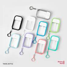 50ml Refillable Silicone Card Spray Bottle, Reusable Alcohol Perfume Travel Portable Bottle, Suitable For Perfume, Toner, Hand Sanitizer, Refillable Spray Bottle, Travel Essentials - Multicolor - View 12