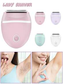 Women Hair Trimmer And Epilator, Women's Electric Mini Shaver, Painless Hair Removal Tool, Waterproof & Washable, 3-In-1 Blade, Designed For Women's Body, Face And Legs Grooming And Depilation, Bikini Trimmer, Lady Shaver, Dedicated Depilation Device - Multicolor - View 1