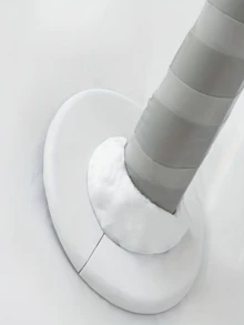 超白硅胶修补腻子 - 适用于管道、厨房、厨房缝纫工具、桶、房车和船只的多功能密封胶，室内/室外使用，非常适合墙壁、通风口和排水管连接，款式随机