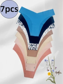 15-Pack Women's Seamless Panties – Naked Feeling Thongs, Sexy Design, Soft & Comfortable, Breathable & Medium Stretch,New In 2026