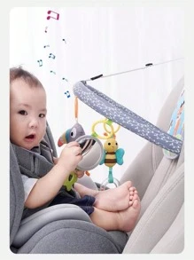 Baby Soothing Hanging Charms, Safe Seat Travel Car Hanging Toy