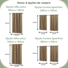 Blackout Curtain Blackout Light Blocking 2.20m X 1.30m Decoration Living Room Bedroom Kitchen Various Sizes - 玫紅色 - 查看 2